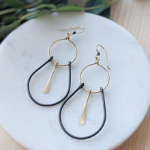 Load image into Gallery viewer, Ark Mixed Metal Earrings