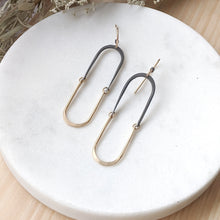 Load image into Gallery viewer, Half and Half Earrings