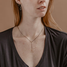 Load image into Gallery viewer, Circle Lariat Necklace