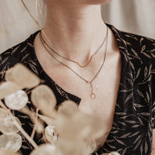 Load image into Gallery viewer, Asymmetrical Bar Necklace
