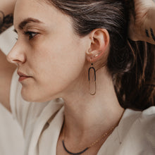 Load image into Gallery viewer, Half and Half Earrings