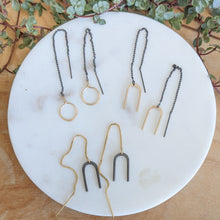 Load image into Gallery viewer, Minimalist Threader Earrings