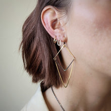 Load image into Gallery viewer, Chevron Earrings