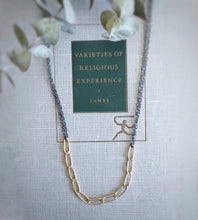 Load image into Gallery viewer, Mixed Metal Chain Necklace