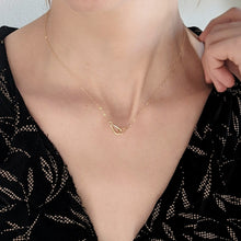 Load image into Gallery viewer, Linked Teardrop Necklace