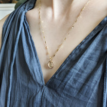 Load image into Gallery viewer, OOAK Tiny Medallion Necklace
