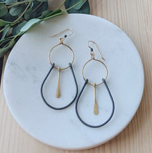 Load image into Gallery viewer, Ark Mixed Metal Earrings
