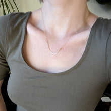 Load image into Gallery viewer, Asymmetrical Bar Necklace
