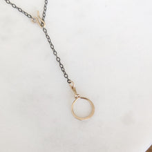 Load image into Gallery viewer, Circle Lariat Necklace