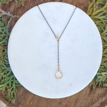 Load image into Gallery viewer, Circle Lariat Necklace