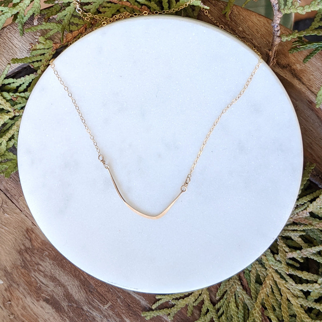 Asymmetrical Bar Necklace